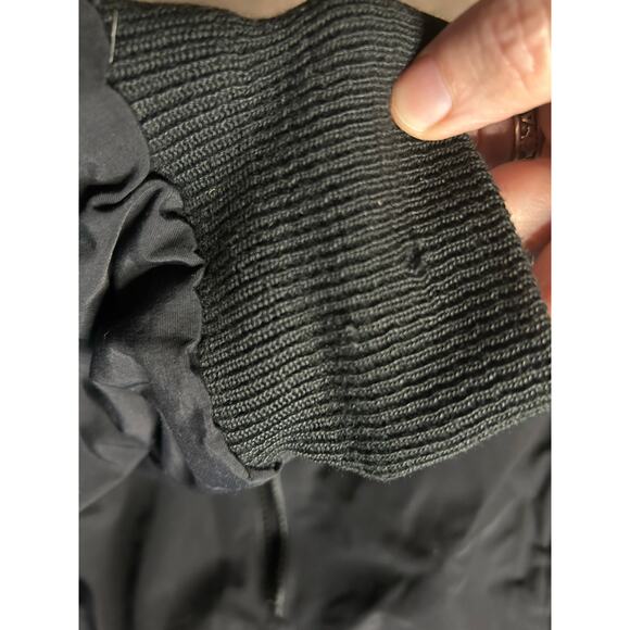 Lands’ End Squall Black Coat Men’s Large – Polartec Fleece Lined - Picture 5 of 10